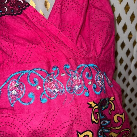 Hawaiian vacation dress California breeze size M - Picture 5 of 7